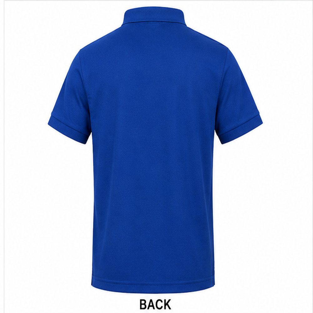 Blue Polo T-Shirt | Wholesale - Image 2