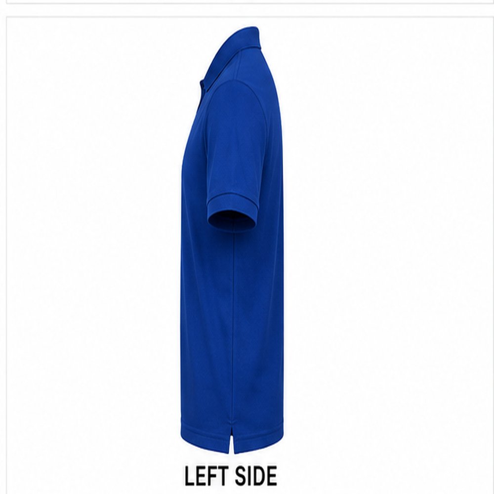 Blue Polo T-Shirt | Wholesale - Image 4