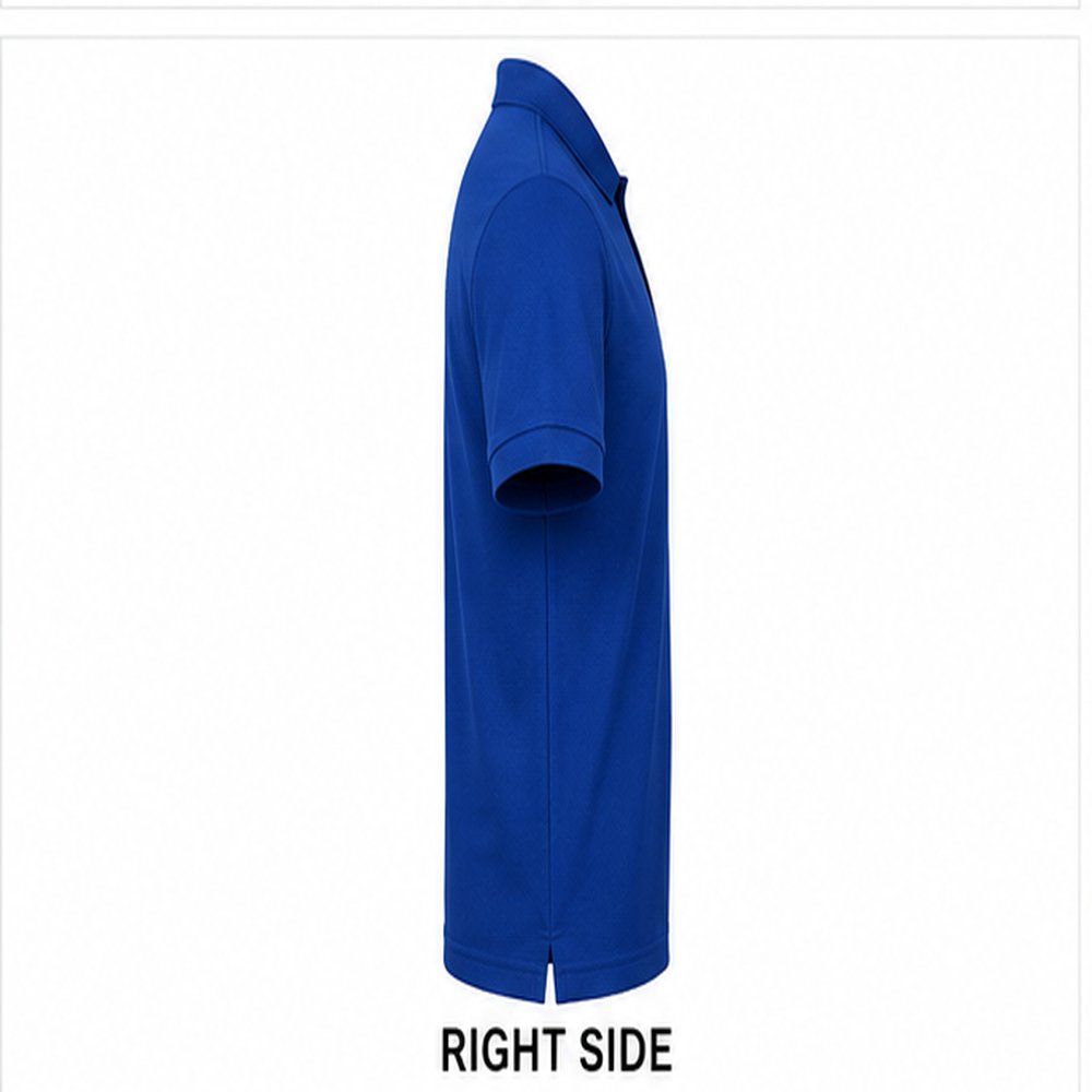 Blue Polo T-Shirt | Wholesale - Image 3