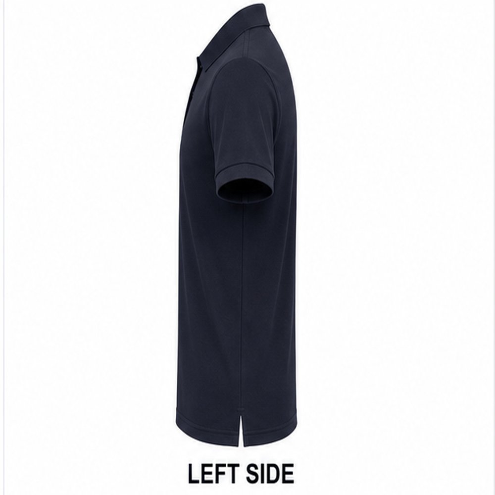 Black Polo T-Shirt | Wholesale - Image 3
