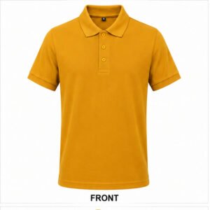 Mustard Polo T-Shirt | Wholesale