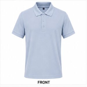 Ice Blue Polo T-Shirt | Wholesale