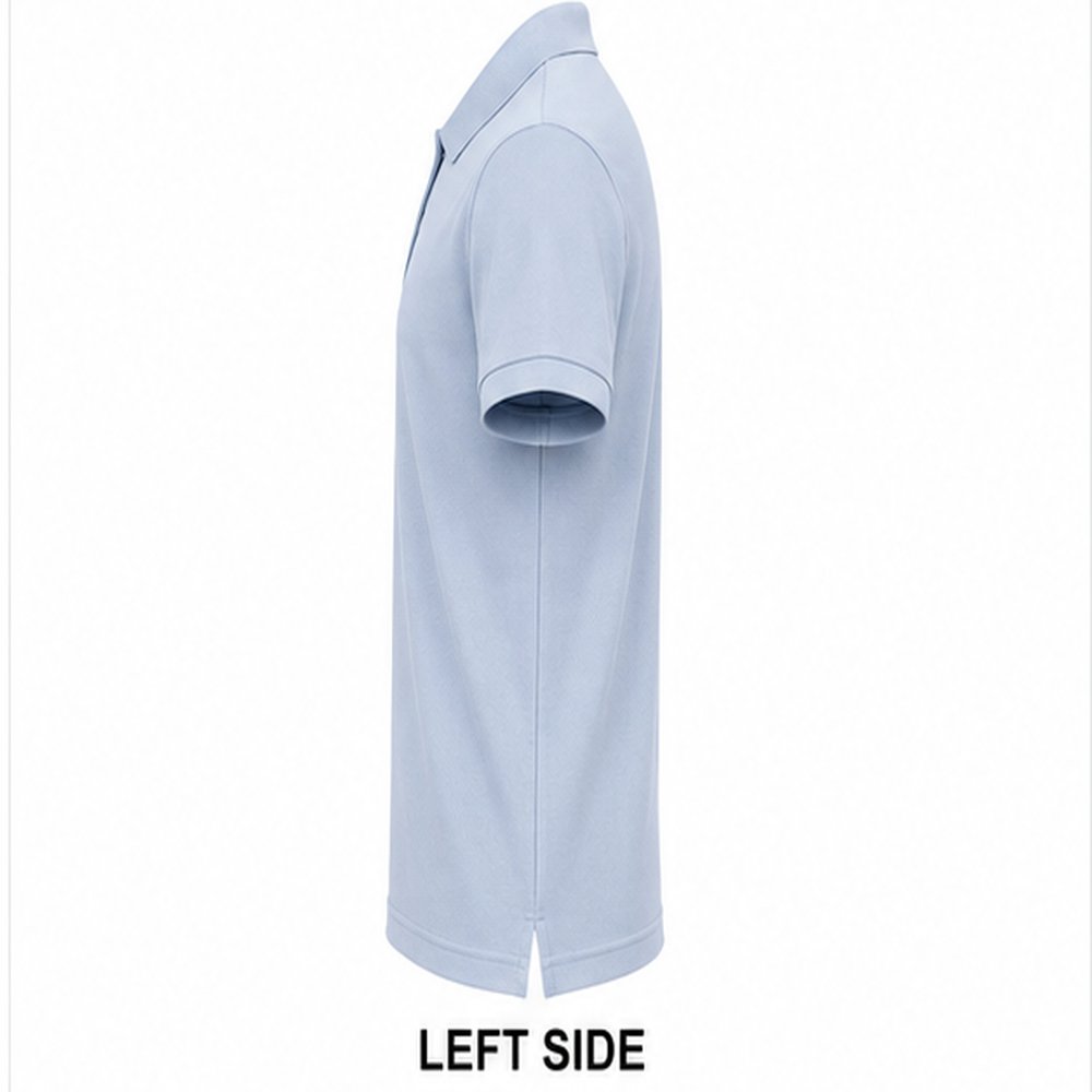 Ice Blue Polo T-Shirt | Wholesale - Image 3