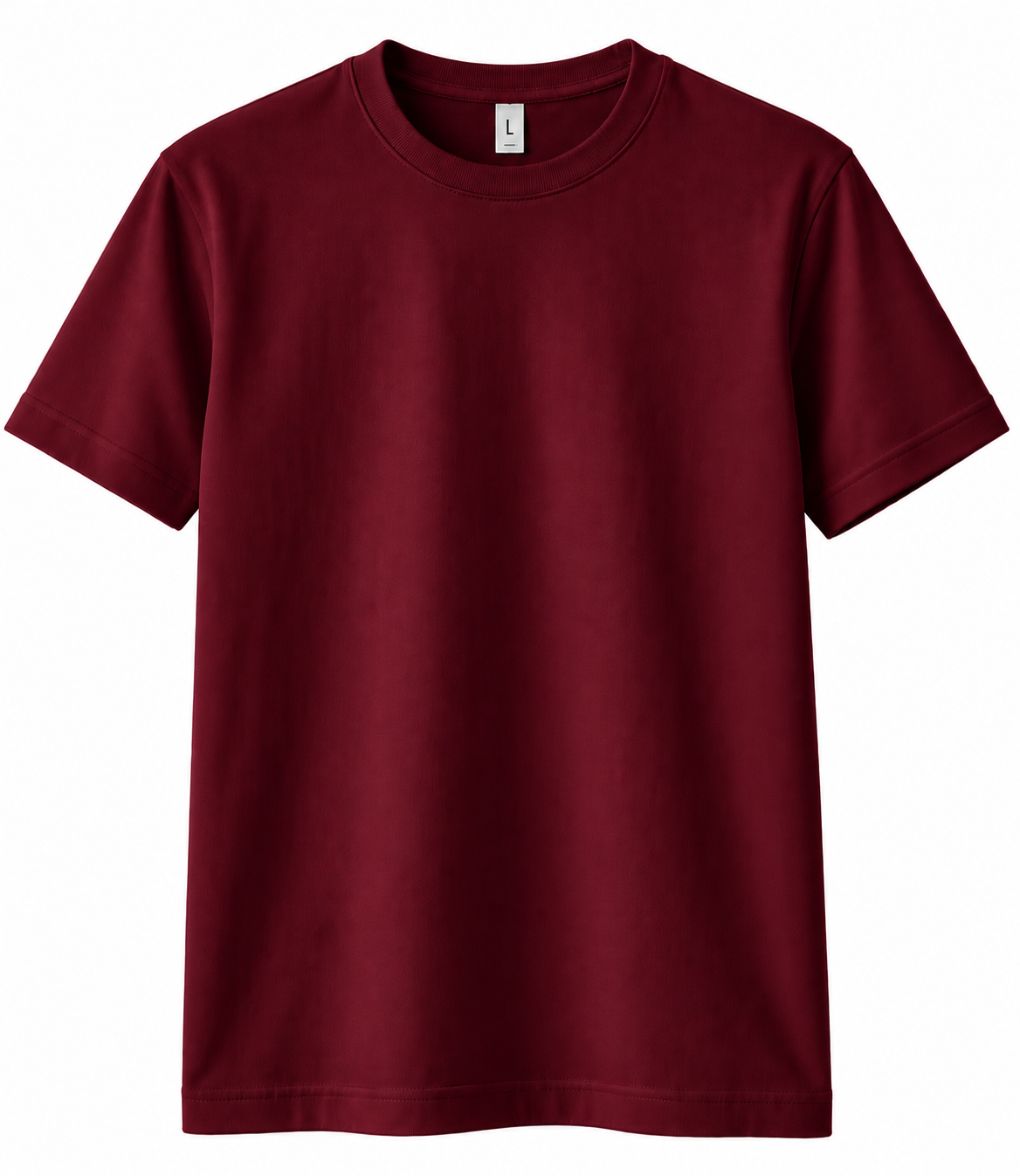 Plain Round Neck T-Shirts - Image 5