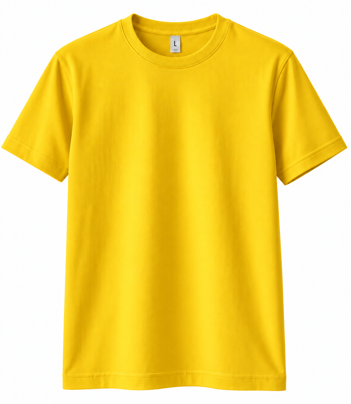 Plain Round Neck T-Shirts - Image 6