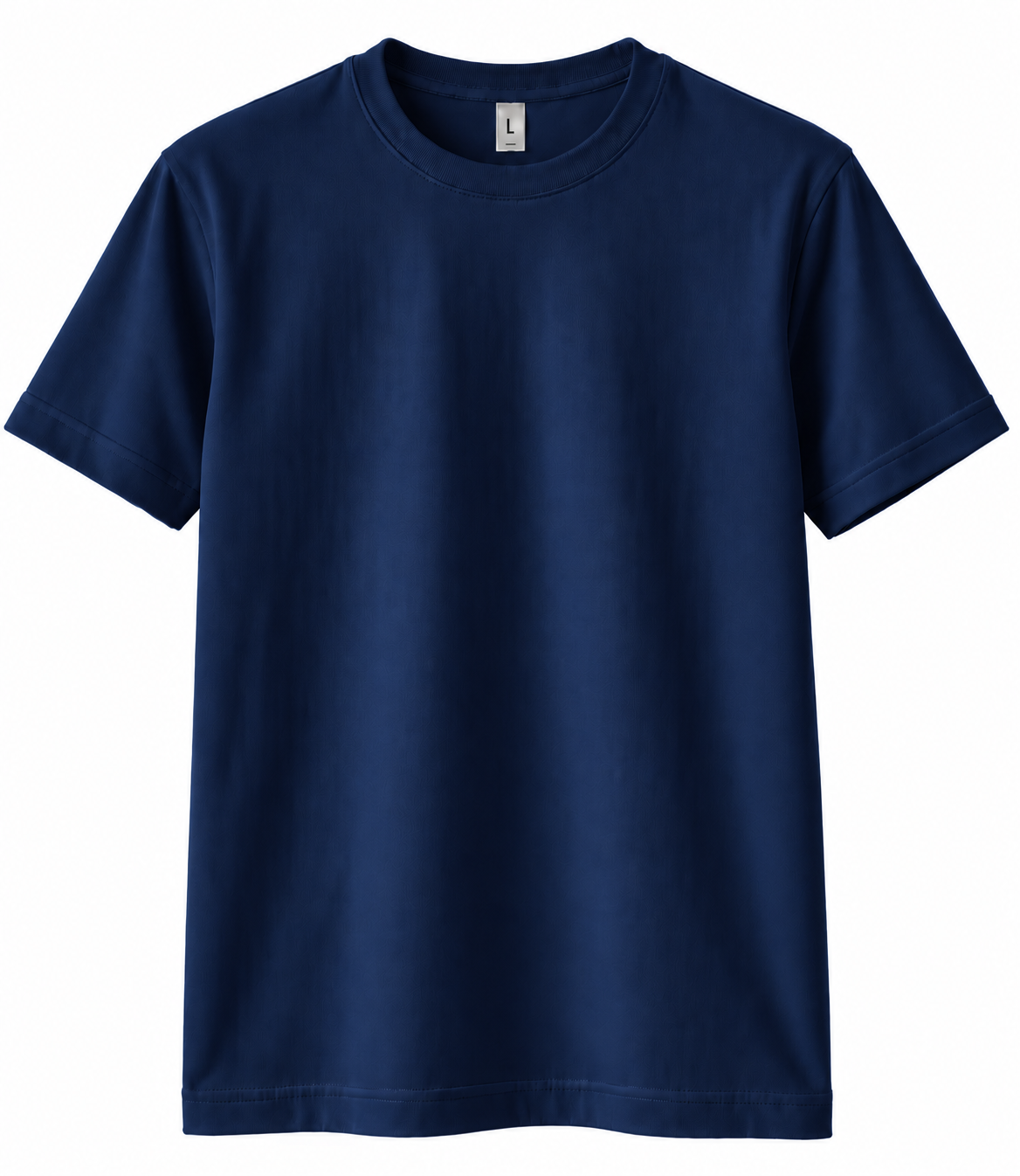 Plain Round Neck T-Shirts - Image 9