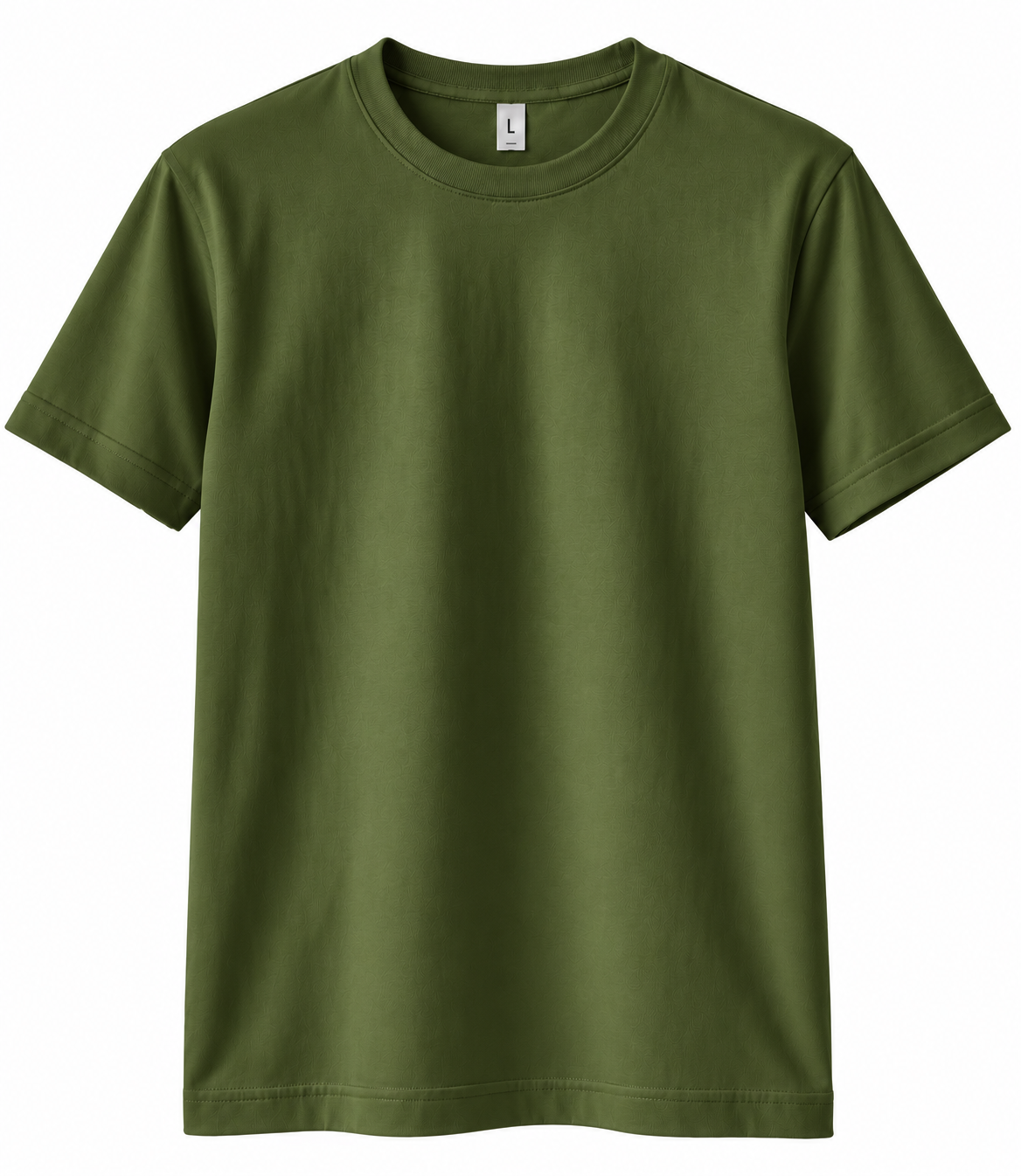 Plain Round Neck T-Shirts - Image 11